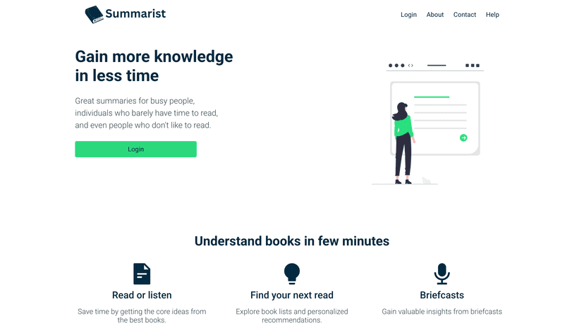 Book summary & knowledge consumption platform